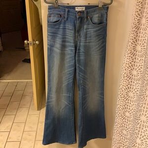 Madewell flare jeans